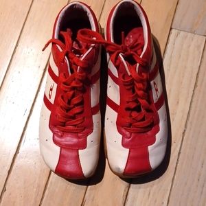 Diesel shoes size 6 red and blush